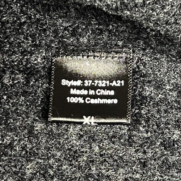 Jenni Kayne Cashmere Cocoon Oversized Cardigan in Carbon Charcoal Grey Size XL - Picture 7 of 11